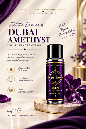 Dubai Amethyst (Vault Version) A Bold Expression of Luxury